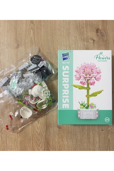 Se Promo Flowers Carnation (Carnation) Lego Flower Set – 172 Pieces Decorative and Hobby Toy, Decor