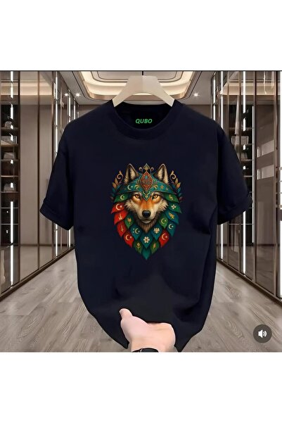 qubo sportswear & company qubo Unisex Oversize εμπριμέ βαμβακερό λαιμόκοψη κο...