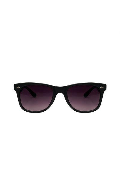 viberia Unisex Black Sunglasses