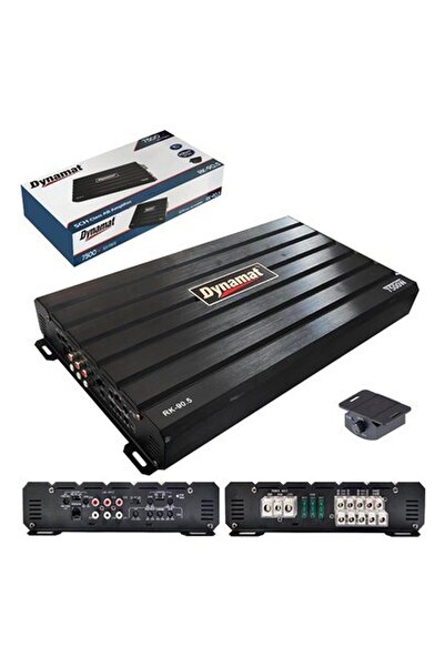Dynamat Rk-90.5 Oto Anfi Stereo 7500 Watt 5 Kanal Bass Kontrol