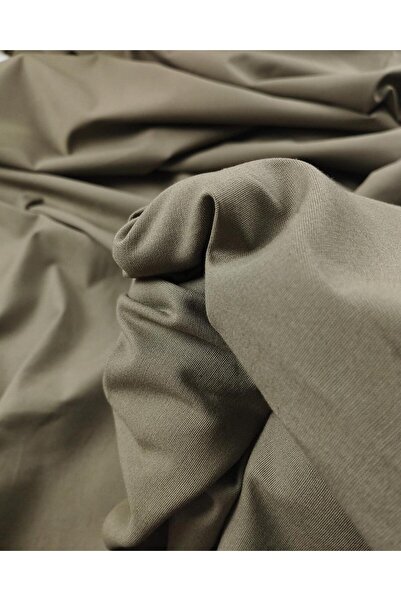 Kumaş Parça Габардин оливкового кольору (ширина 140 см x довжина 210 см)