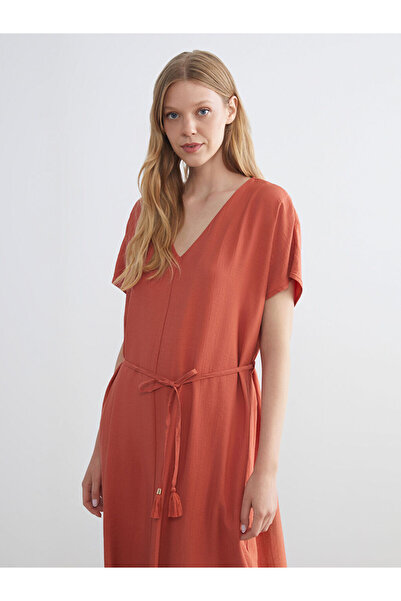 LC Waikiki V Planting Textured Dress for Style Enthusiasts from Uzg Store