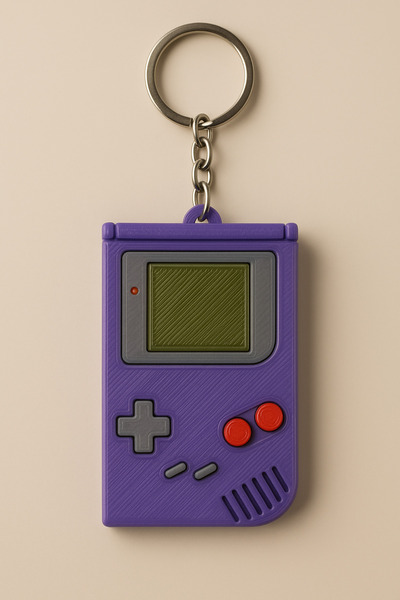 Three Dittle Birds Breloc Retro Gameboy