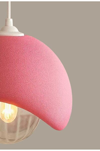 ZAVANSA Çocuk odası için Tekli Sarkıt Beton Görünüm Avize Rustik Modern Avize (E27 Rustik Ampul hediyedir.)