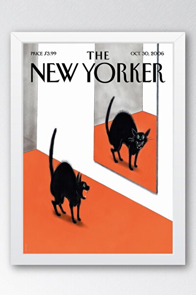 Saturn Pictură înrămată The New Yorker 30 octombrie 2006 - Pictură de Halloween