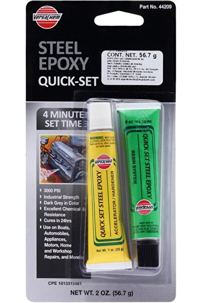 versachem 44209 فولاذ إيبوكسي لمدة 4 دقائق