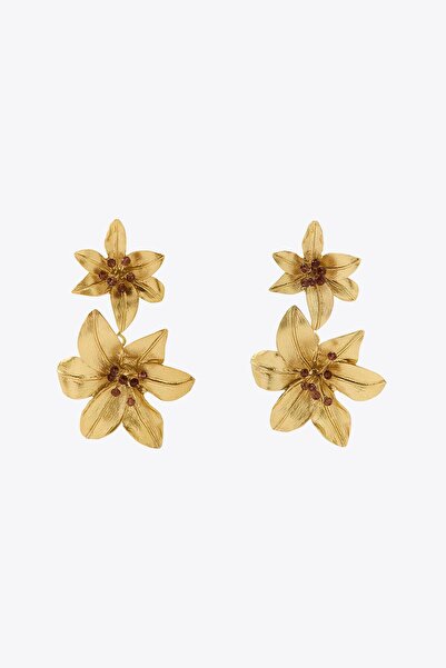 Bo Takı ve Aksesuar Brand Model Dangle Flower Earrings