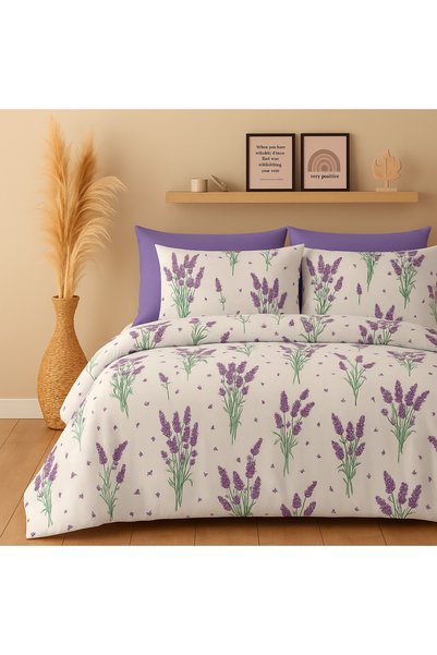 Sheri Home Lavanta Tek Kişilik Nevresim Takımı SHE88565658