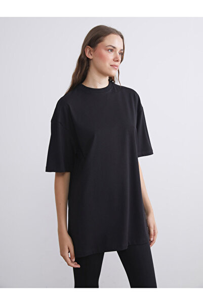LC Waikiki RMZ GİYİM FARKIŞΛΑ Zero Roba Collar Γυναικείο T-shirt