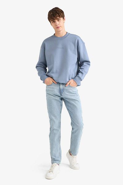 DeFacto Boxy Fit Crew Neck Printed Sweatshirt X8282Az25Au