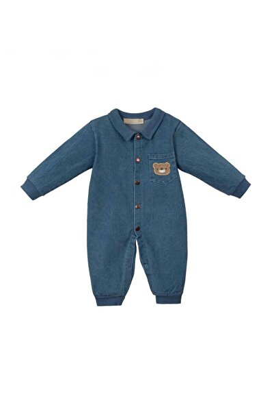 NUR BEBE Erkek Bebek Kot Tulum