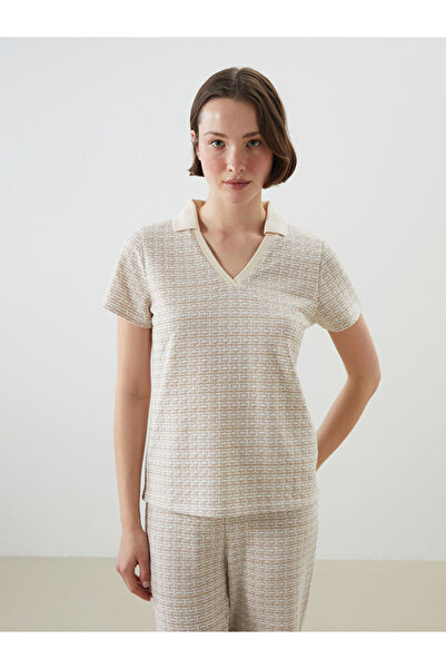 LC Waikiki Tricou de damă cu model cu gât polo