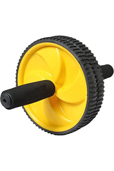 erorex Double Wheel Ab wheel power roller wheel hand pusher multicolor JFL05 YL