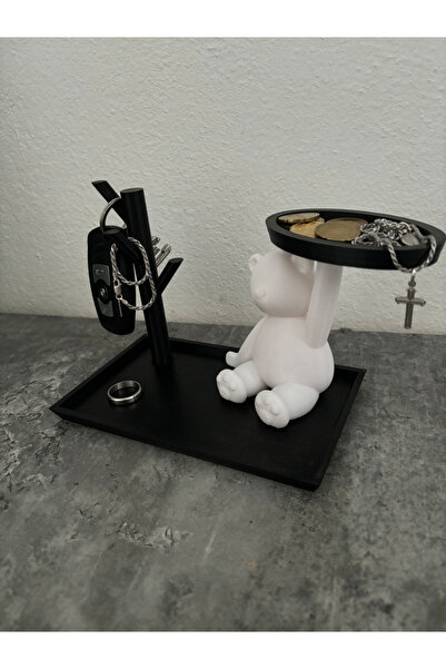 Szdesing حامل مجوهرات ديكور على شكل دب