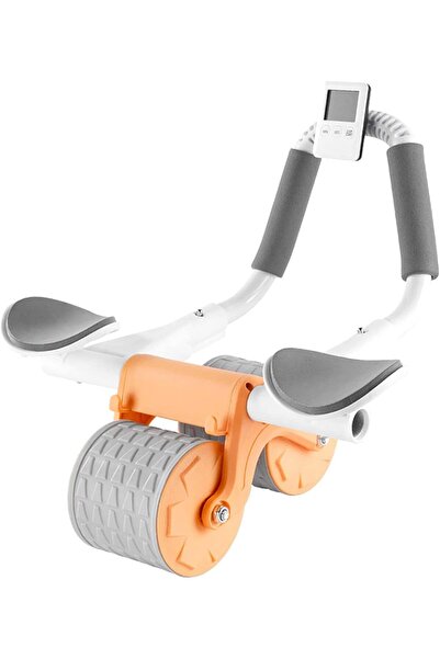 erorex جهاز تمرين عضلات البطن الجديد مزود بمؤقت بكرة لدعم الكوع وجهاز تمرين عضلات البطن مع ارتداد تلقائي