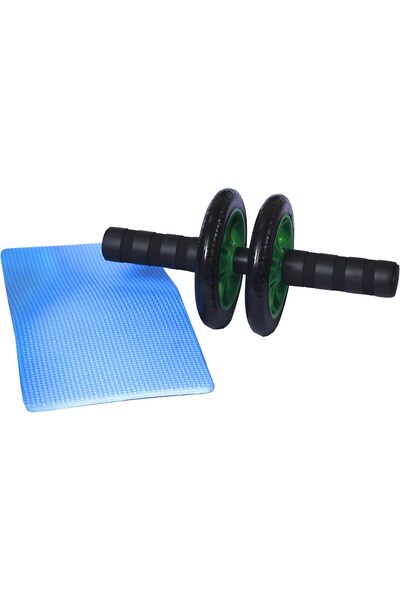 erorex SL Sports AB PU Wheel Abdominal Exercise Ab Blaster Fitness Roller Wheel Equipment Men & Women Mat