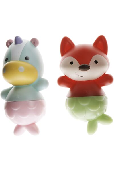 erorex Zoo Unicorn/Fox Mix & Match Flippers Multi