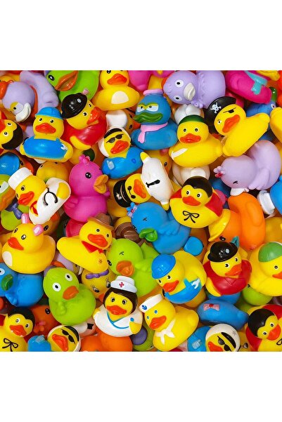erorex Rubber Ducks In Bulk Assortment Duckies For Jeep Ducking Floater Duck Bath Toys Party Favors
