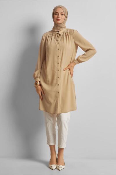 Alvina Shirt Collar Tunic 45416