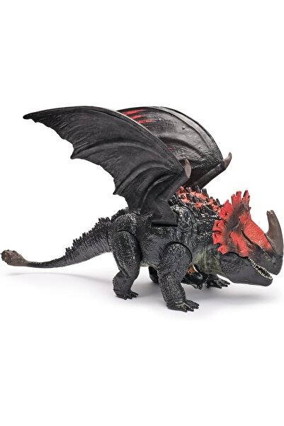 erorex Train Your Dragon World Berk: Red Death Chomping Rampage 28 Cm Toy Dragon Exclusive Toothless