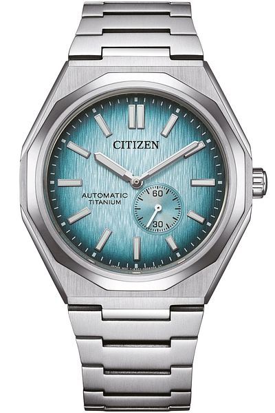 Citizen Zenshin 60 Super Titanium Small Seconds Nk5020-58L Automatic Men Wrist Watch