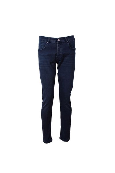 trender Navy Blue Men's Jean Trousers Tom V1209