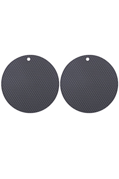 Choice5 18x18 2pcs Round Style 3 2/4 PCS Multifunction Heat Resistant Silicone Mat Drink Cup Coasters Nonsli