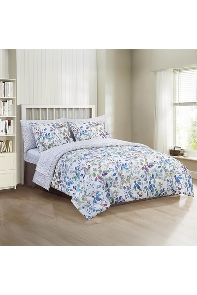 Bee Home Maison Leaf | 9-Piece Single Duvet Set
