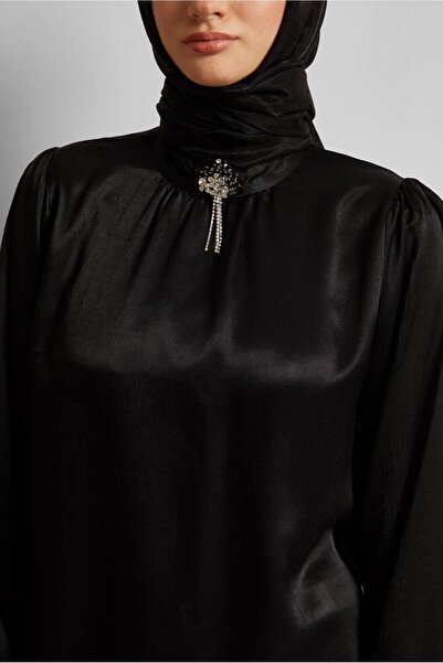 Alvina Belted Satin Skirt Suit 45706