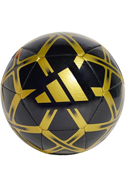 erorex كرة نادي ستارلانسر للبالغين من الجنسين، أسود/ذهبي، مقاس 35 يورو