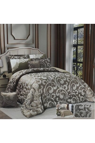 rexa Luxury double-sided comforter set with a distinctive design - double - 8 pieces