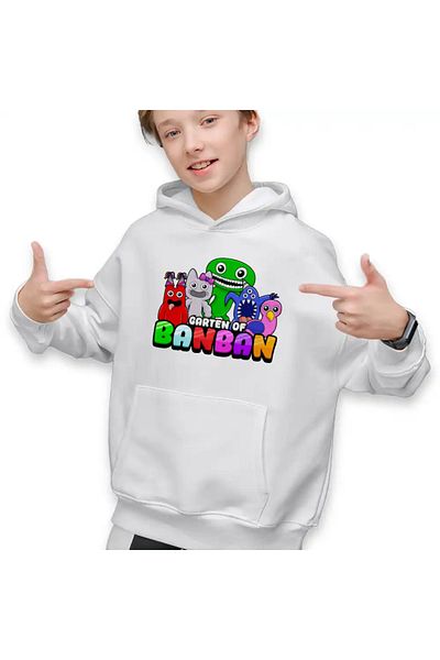 OEM Garden of Banban All Gang Kids Boys Hoodie