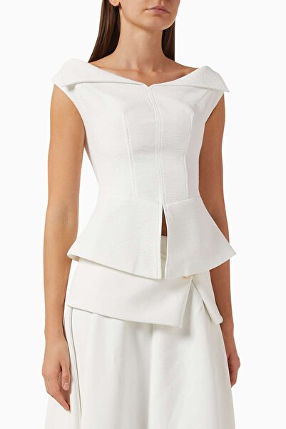 Eegen Studio 3D Textured Hira Top - Stylish and Comfortable Blouse with Verti...