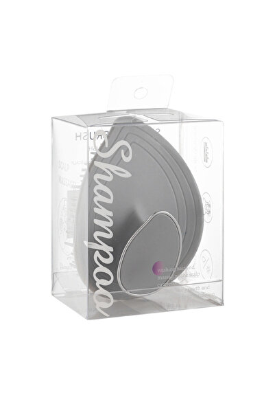 glitters فرشاة تدليك فروة الرأس بشعيرات ناعمة، 11 سم × 6 سم، أسود ووردي، فرشا...