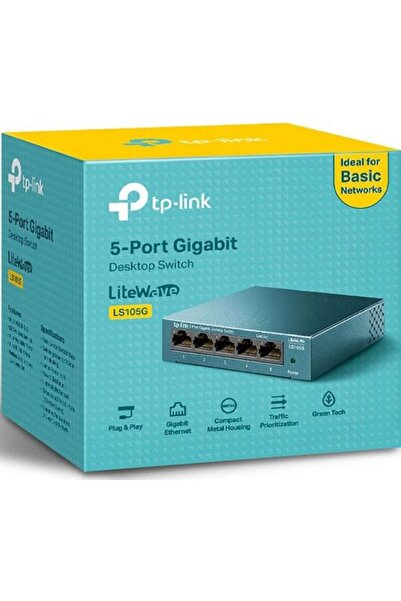 TP-LINK Switch LS105G, Gigabit, 5 Porturi