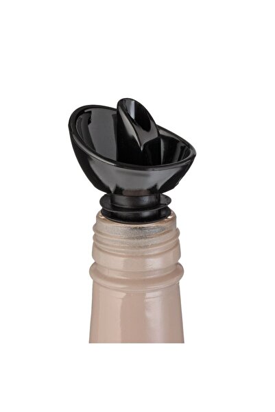 OEM Oil Bottle, Glass, Controlled Pour Cap, 750ml Capacity, Beige