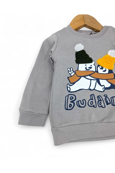 voyyo kids baby Baby Boy Seasonal Penguin Printed 100% Cotton 2-Piece Bottom Top Baby Boy Set