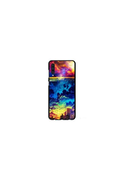 Atlas Husa personalizata 360 de grad Huawei P30 Lite, Abstract City, multicol...