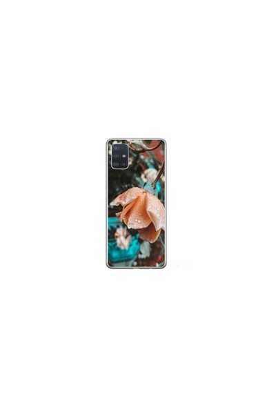Atlas Husa personalizata 360 de grad Samsung Galaxy A51, Flowers #10, multico...