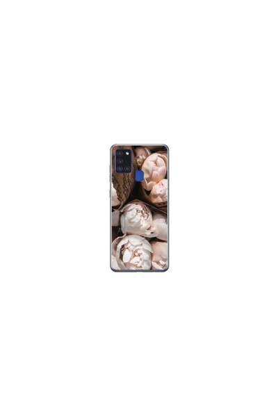 Atlas Husa personalizata 360 de grad Samsung Galaxy A41, Flowers #6, multicol...