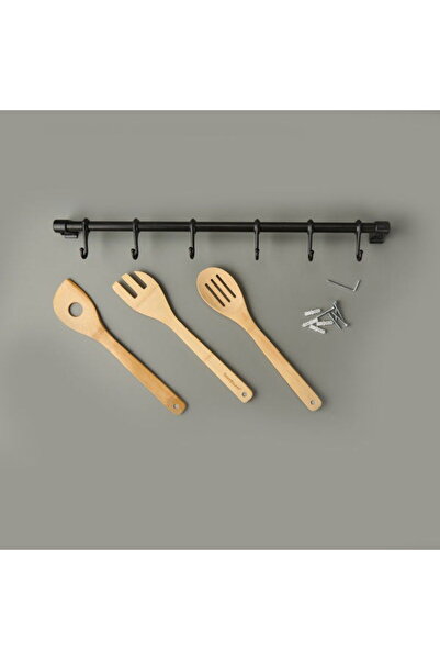 VİP AHMET Vip Ahmet Hanger Rail - Black - 53 cm