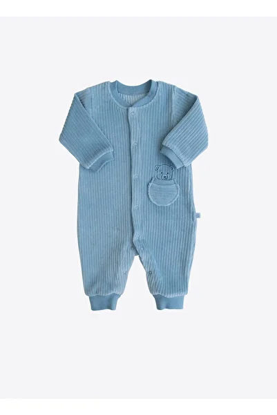 kitikate Organic Evan Jumpsuit Blue