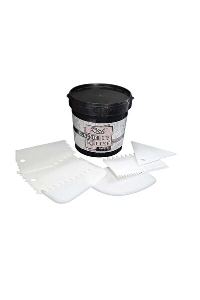 hobiadresi Rölyef Pasta 1200 gr Plastik Şekillendirici set