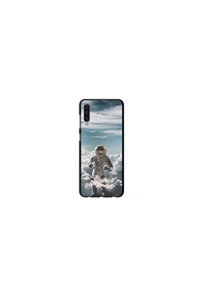 Atlas Husa personalizata 360 de grad Samsung Galaxy A70, Astronaut in the Clo...