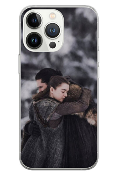 Atlas Husa personalizata 360 de grade pentru Apple iPhone 14 Pro Max, Game of...