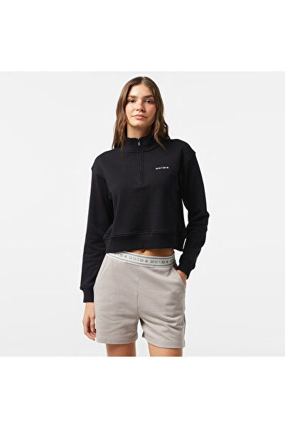 United 4 UNITED4 Kadın Siyah Eşofman Üstü