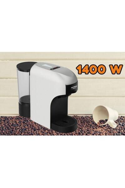 Hausberg Espressor 4 in 1 Multi-Capsule HB-3735AB, 1400 W, 20 bari, functie eco, capacitate rezervor 850 ml