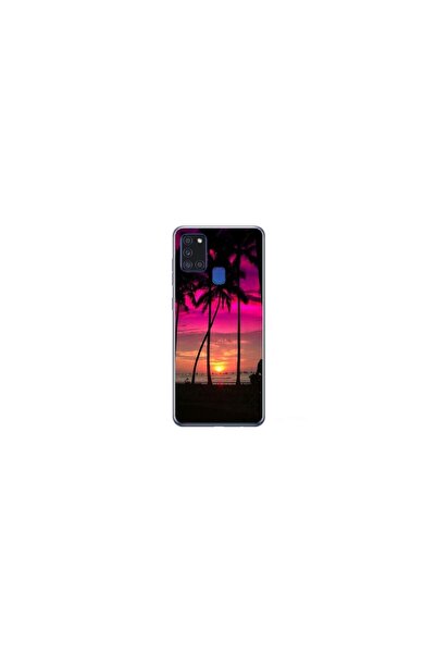 Atlas Husa personalizata 360 de grad Samsung Galaxy A21s, Beach View #1, mult...