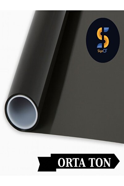 SİYACF 100 CM X 30 METRE-TEKNE MARİNE WİNDOW FİLM LUXURY UV KORUMA ORTA TON