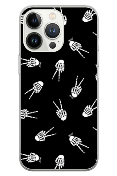 Atlas Husa personalizata 360 de grade pentru Apple iPhone 14 Pro, OK Skelly, ...